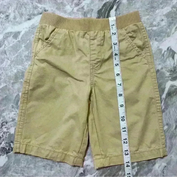 Falls Creek Boys beige comfortable pull on shorts size 4t - Picture 3 of 6